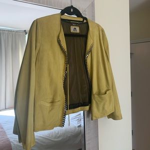 B&W Real Leather/Suede Jacket